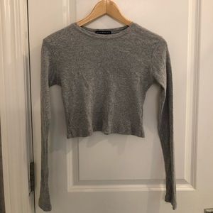Brandy Melville grey long sleeve